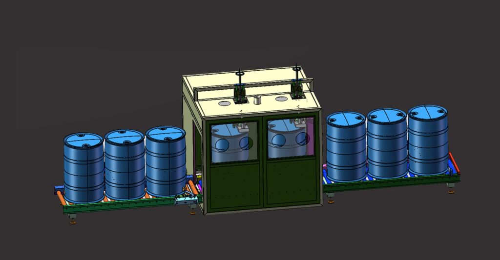automatic drum Filling machine