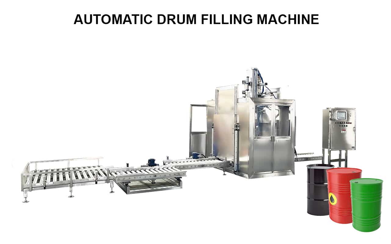 Automatic Drum Filler for Chemicals, Oils And Solvents