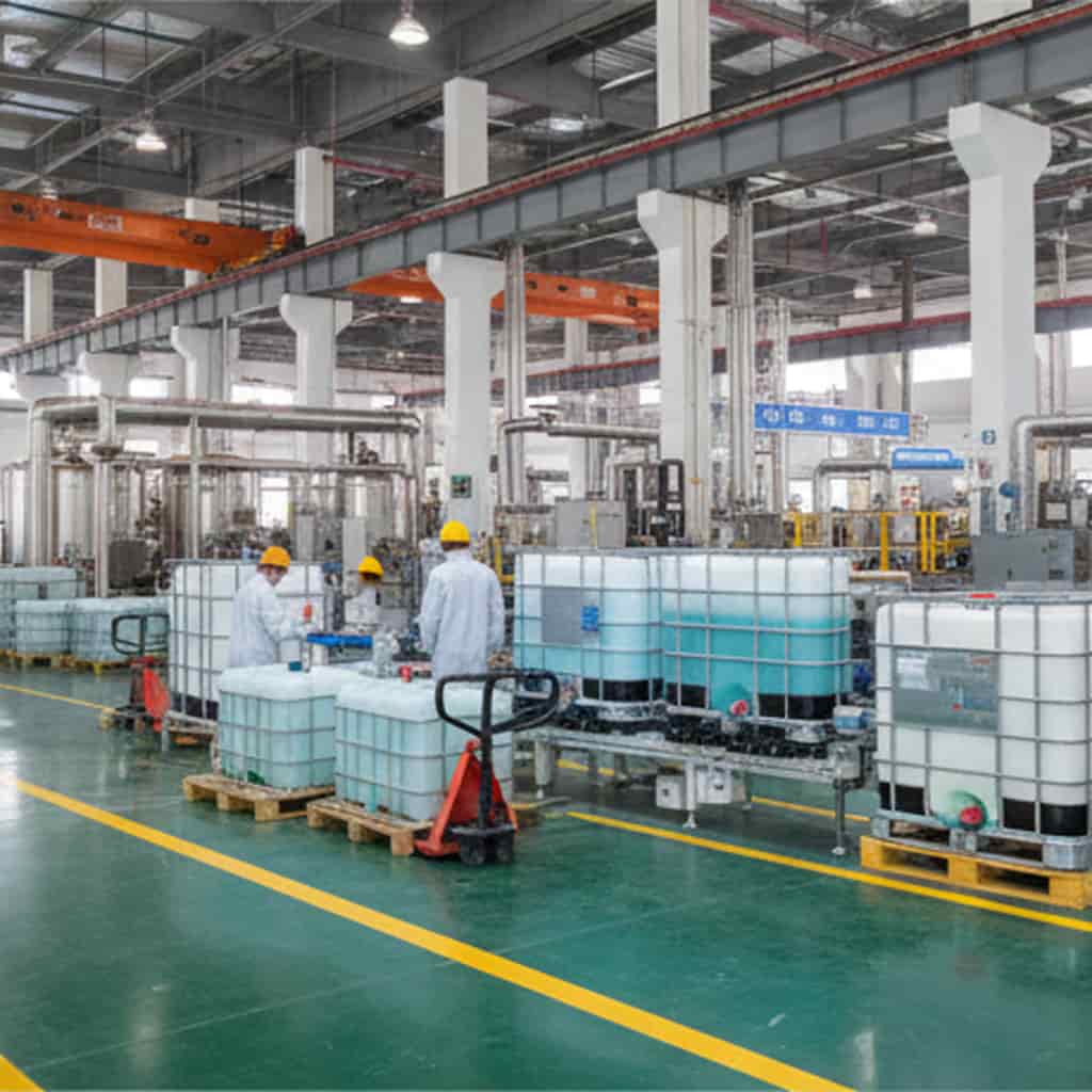 Automatic IBC Filling Machines Chemical filling Machine