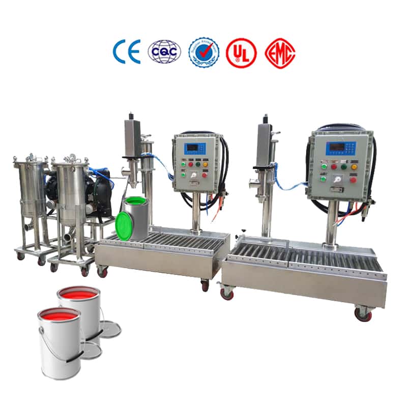 Paint Filling Machine | Paint Can Filling Machine